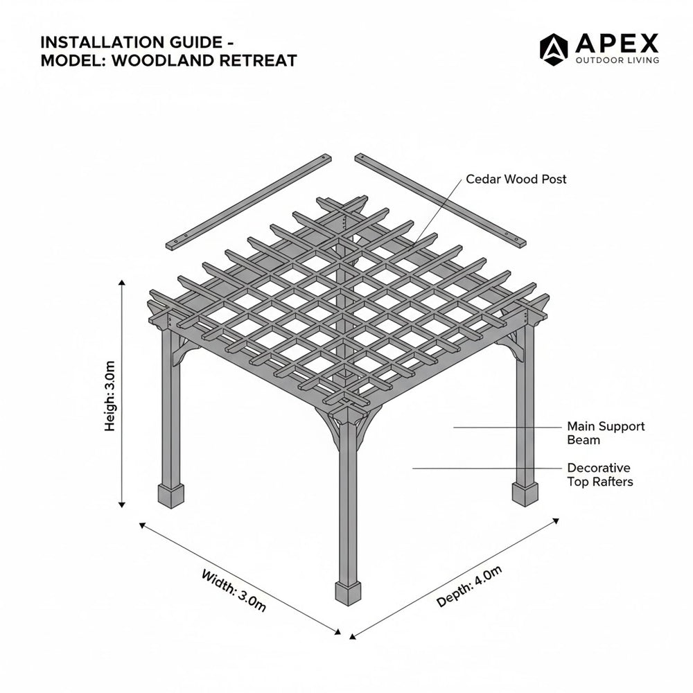 Ascent Evolution Pergola