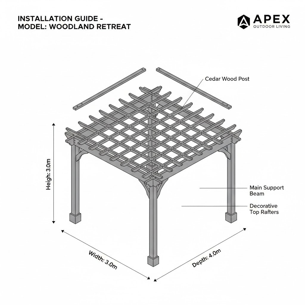 Ascent Evolution Pergola