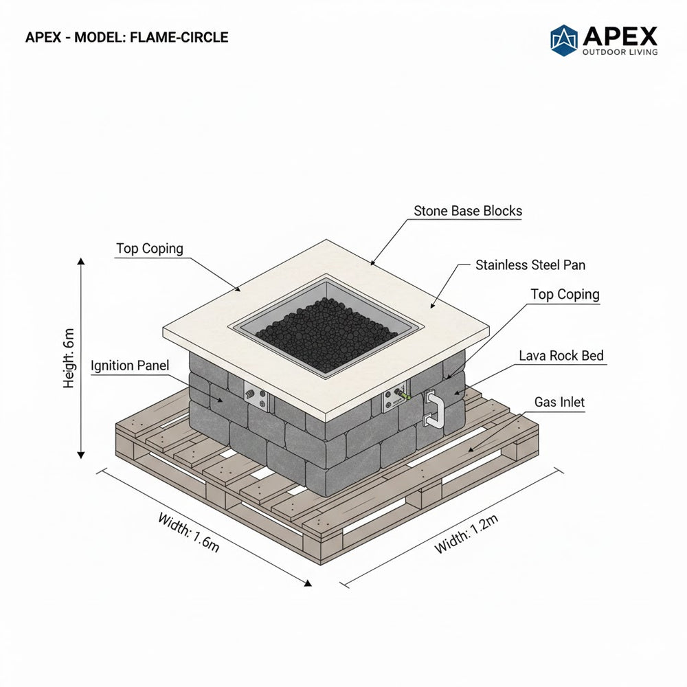 Ascent Evolution Fire Pit