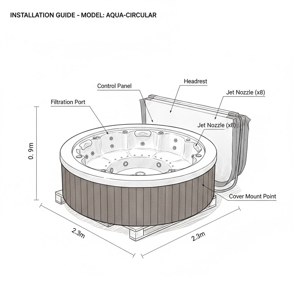 Ascent Evolution Hot Tub