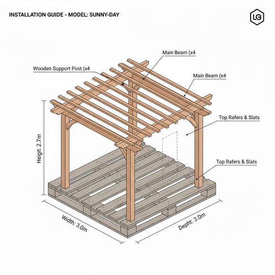 Genesis Emergence Pergola