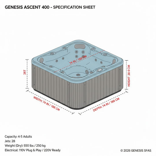 Genesis Aura Hot Tub