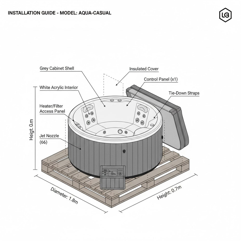 Genesis Emergence Hot Tub